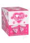 Love Bites Female Sensual Gummies 2 Count Pack (12 Packs Per Box) - Strawberry
